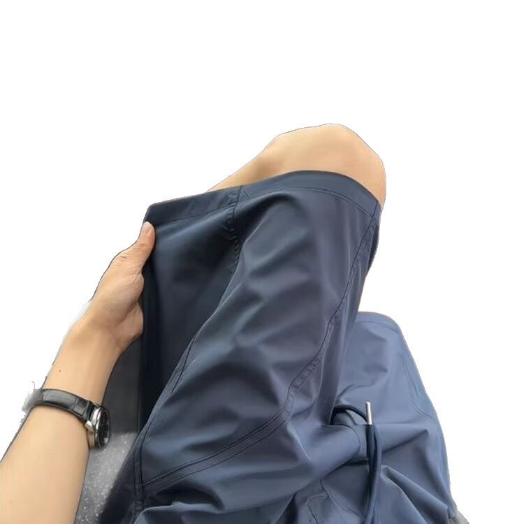 Vīriešu sporta šorti kapri garumā, 90% poliester, elastīgi, vasara 2025