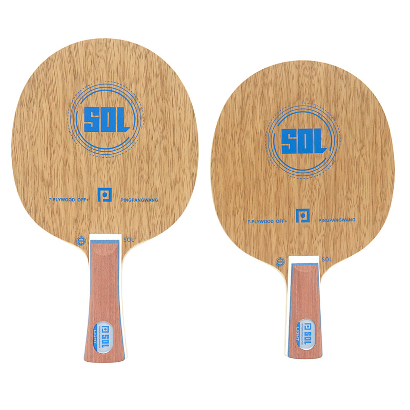 Pingpangwang palica za stolni tenis — sedmeroslojno drvo, laka konstrukcija SWAT SPEED, kompatibilna s reverse glue, za vodoravne udarce