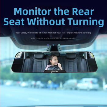 Auto iekšējais atpakaļskata spogulis, plašs skatījums, pretspīduma pārklājums — Love Car Products