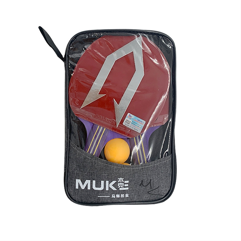 Double Fish 236A reketa za stolni tenis, Shakehand držanje, paket 2 komada, ploča od čistog drveta