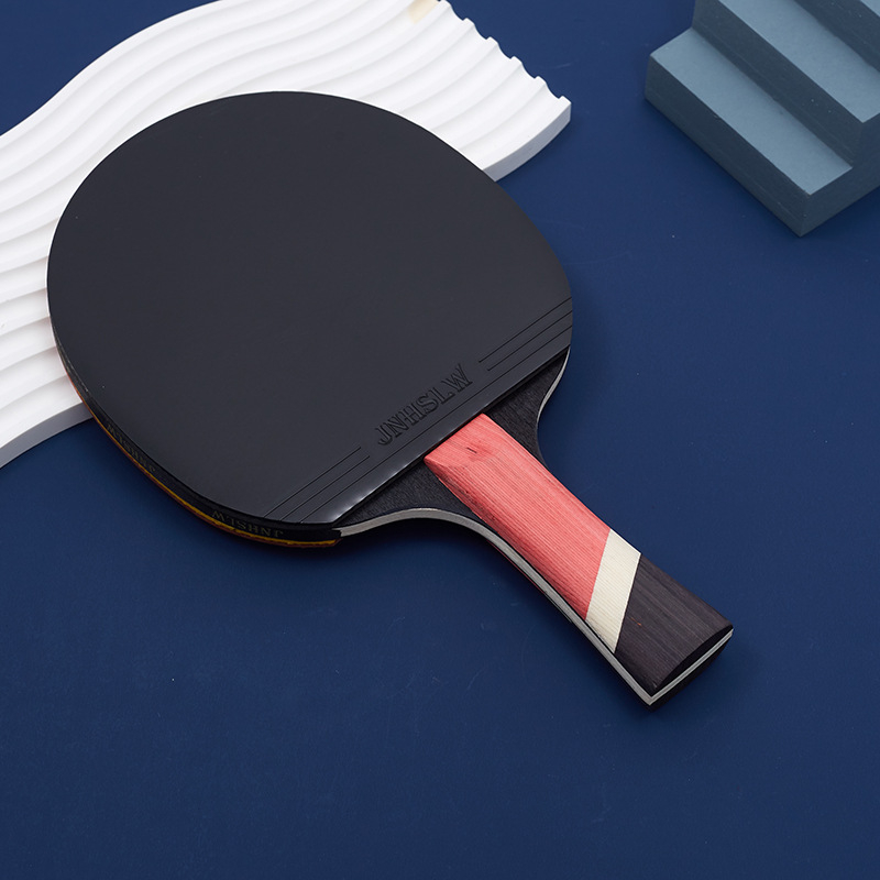Zhendong reketa za stolni tenis, baza od topole, guma s reverznim ljepilom, horizontalni udar, jednokratno pakiranje