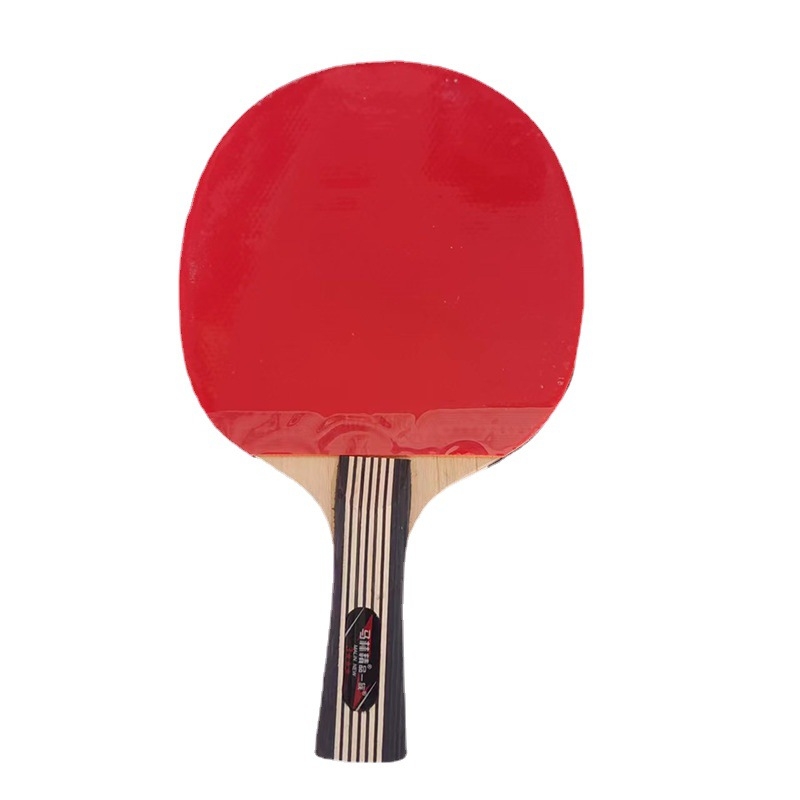 Raketa za stolni tenis, daska od topolovog drveta, antiadhesijska guma, horizontalni dizajn