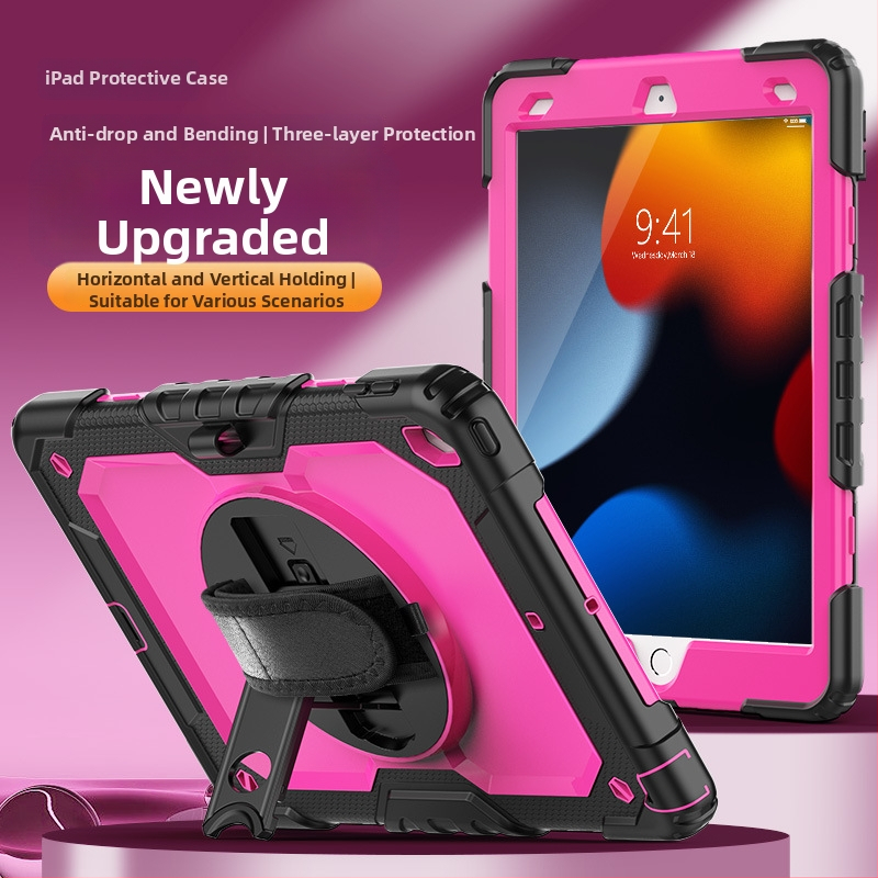 Silicone planšetdatora vāciņš Apple planšetdatoriem – triecienizturīgs, kritienizturīgs un pret pirkstu nospiedumiem; iespiešanas dizains un pielāgošana