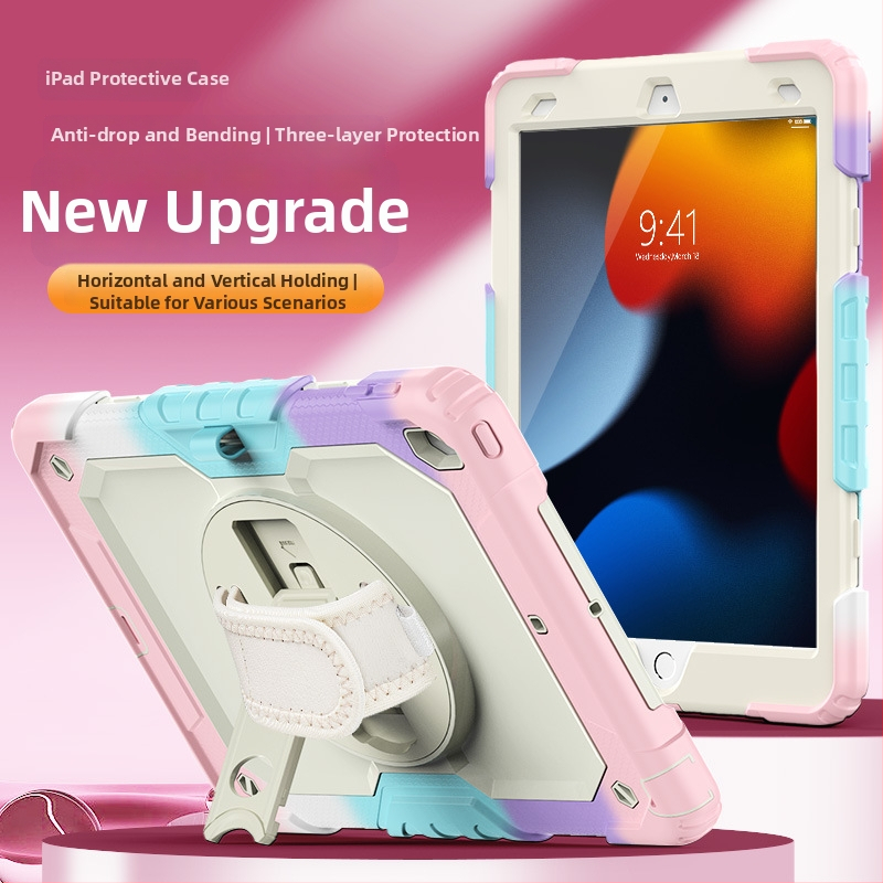 Silikona iPad maciņš – šoksizturīgs, kritienu izturīgs, pret pirkstu nospiedumiem, gravējums, pielāgojams