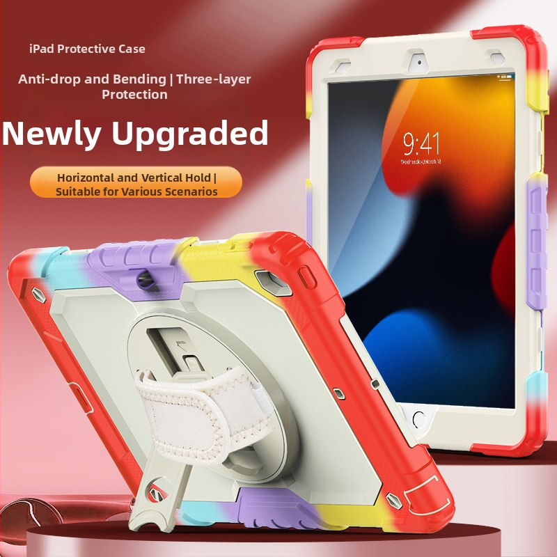 Silicone aizsardzības vāciņš iPad Apple – triecienizturīgs, pret pirkstu nospiedumiem, pret kritieniem, imprint apdare, vienkāršs stils, personalizācijas atbalsts