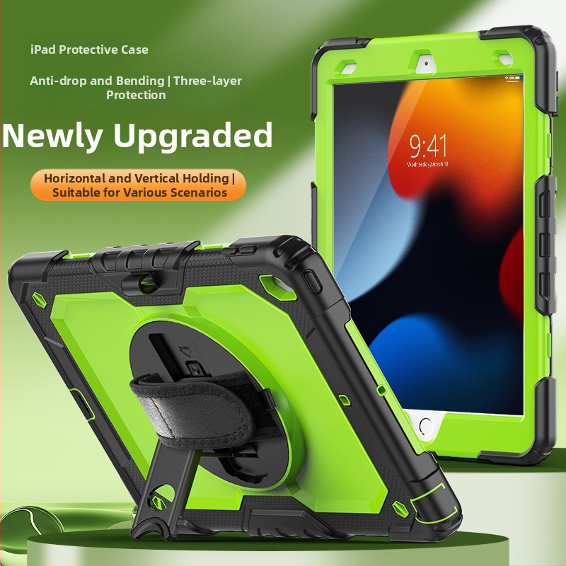 Silicone aizsardzības vāciņš iPad Apple – triecienizturīgs, pret pirkstu nospiedumiem, pret kritieniem, imprint apdare, vienkāršs stils, personalizācijas atbalsts