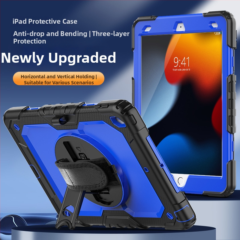 Silicone aizsardzības vāciņš iPad Apple – triecienizturīgs, pret pirkstu nospiedumiem, pret kritieniem, imprint apdare, vienkāršs stils, personalizācijas atbalsts