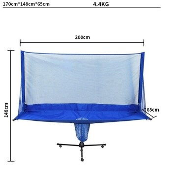 Kaasaskantav lauatennise pallide kogumisvõrk, mitme palliga kogujaga, kompaktne disain