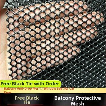 Hengfa Plastikinis balkono ir langų apsauginis tinklas — savarankiška montavimas, vaikų sauga, apsauga nuo vagių