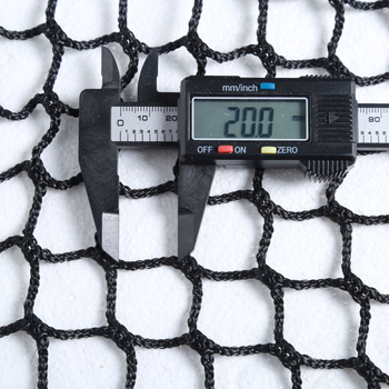 Plasă de protecție pentru terenuri sportive, din polietilenă fără noduri, pentru baschet și fotbal, plasă superioară