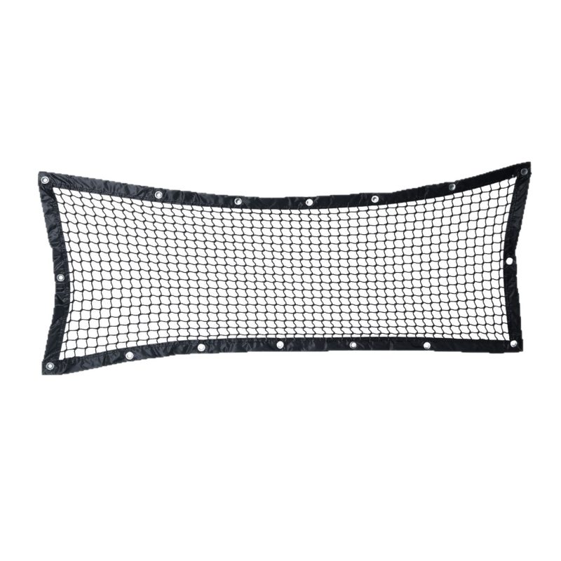 Plasă de protecție pentru terenuri sportive, din polietilenă fără noduri, pentru baschet și fotbal, plasă superioară