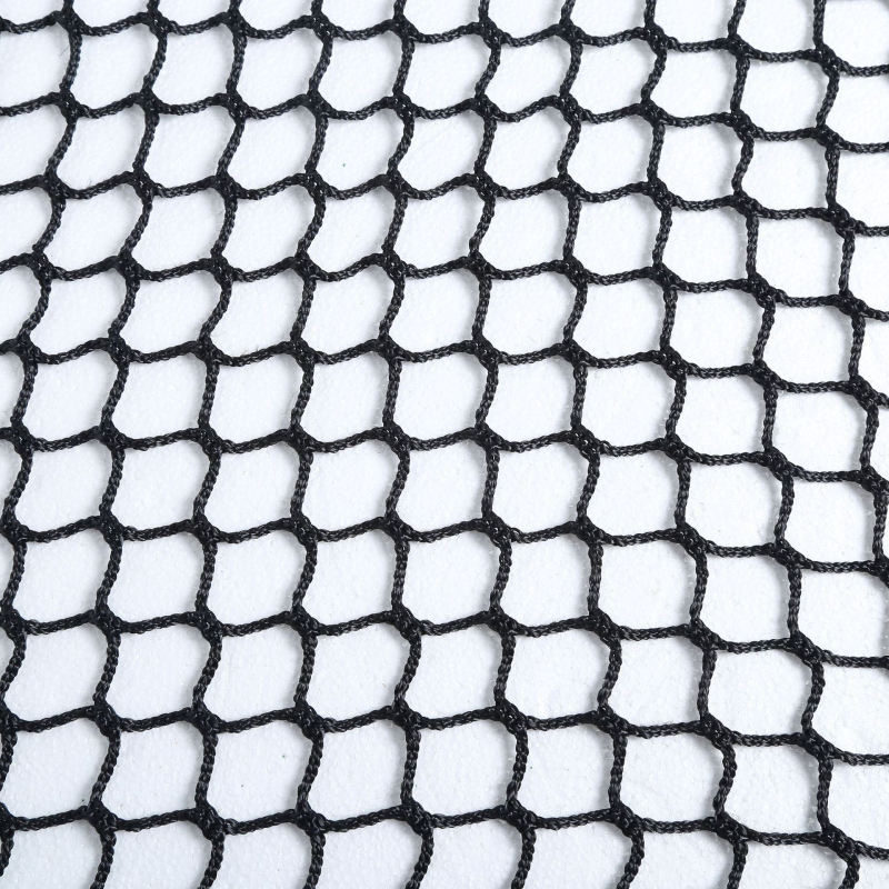 Plasă de protecție pentru terenuri sportive, din polietilenă fără noduri, pentru baschet și fotbal, plasă superioară