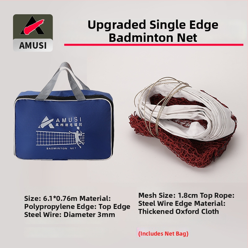 Badmintoni võrk, kaasaskantav kokkupandav, sise- ja välistingimustes, võistlusstandard, Amps bränd