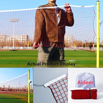 Nešiojama standartinė badminton tinklo sistema, sulankstoma, vidaus ir lauko naudojimui (Nešiojama; Standartinė; Sulankstoma; Vidaus ir lauko naudojimui; Badmintono tinklas)