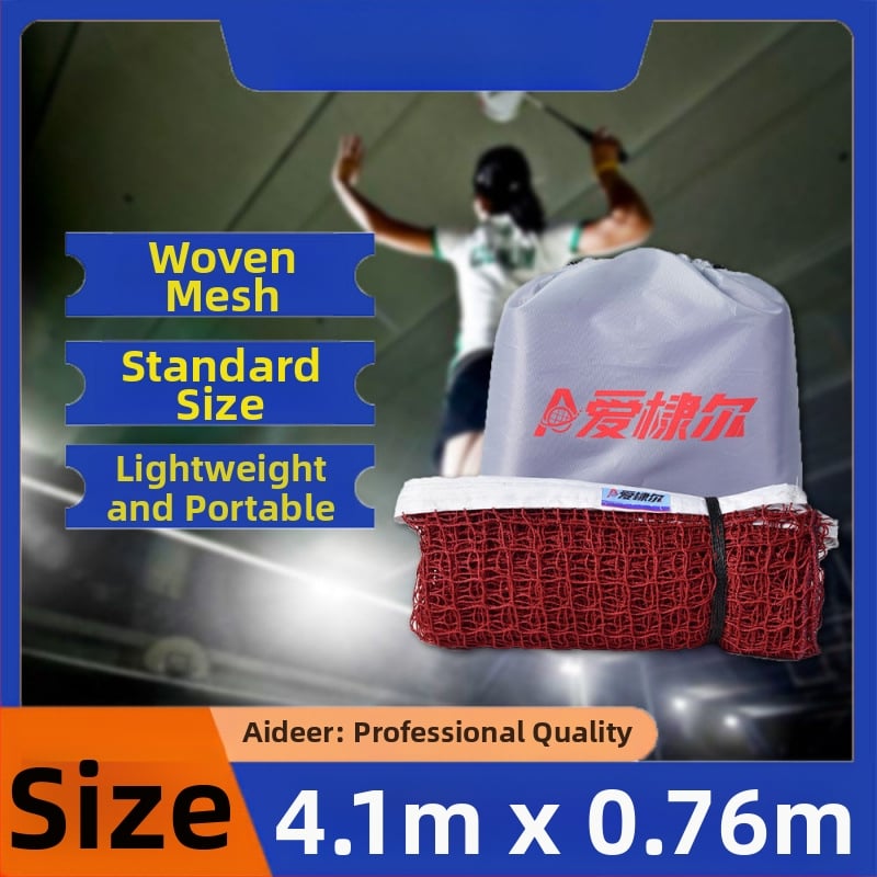 Nešiojama standartinė badminton tinklo sistema, sulankstoma, vidaus ir lauko naudojimui (Nešiojama; Standartinė; Sulankstoma; Vidaus ir lauko naudojimui; Badmintono tinklas)