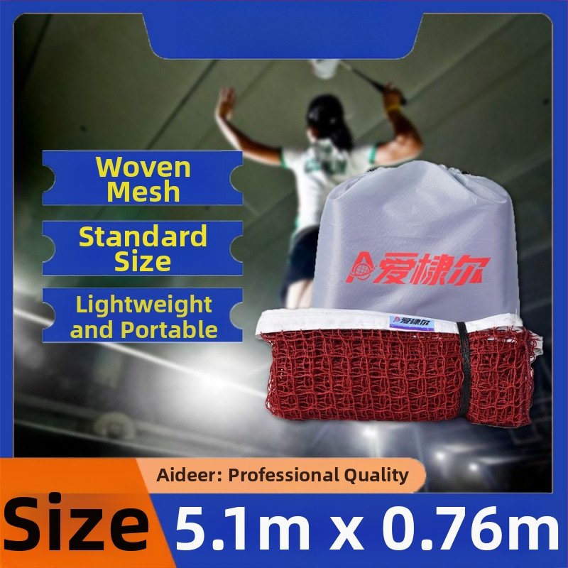 Nešiojama standartinė badminton tinklo sistema, sulankstoma, vidaus ir lauko naudojimui (Nešiojama; Standartinė; Sulankstoma; Vidaus ir lauko naudojimui; Badmintono tinklas)