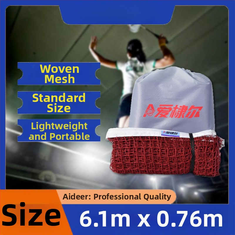 Nešiojama standartinė badminton tinklo sistema, sulankstoma, vidaus ir lauko naudojimui (Nešiojama; Standartinė; Sulankstoma; Vidaus ir lauko naudojimui; Badmintono tinklas)