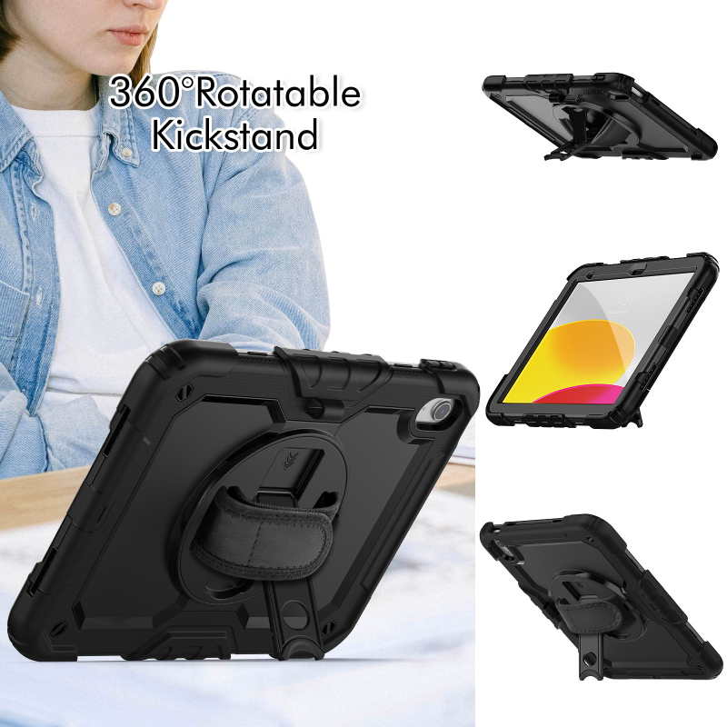 Silicone iPad vāciņš Apple iPad, pilna aizsardzība, pret triecieniem, anti-pirkstu nospiedumi, vienkāršs stils, iespiests dizains