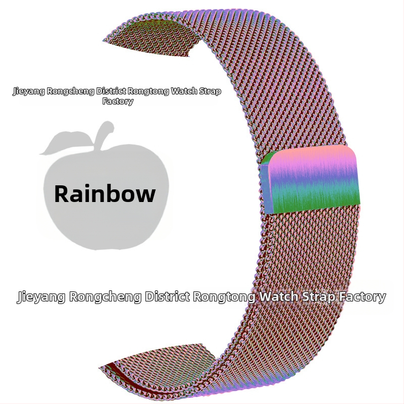 Nerezová oceľ Milanese remienok pre Apple Watch s magnetickým zapínaním, 20/22 mm rozhranie, kompatibilný s Apple Watch aj s univerzálnymi modelmi