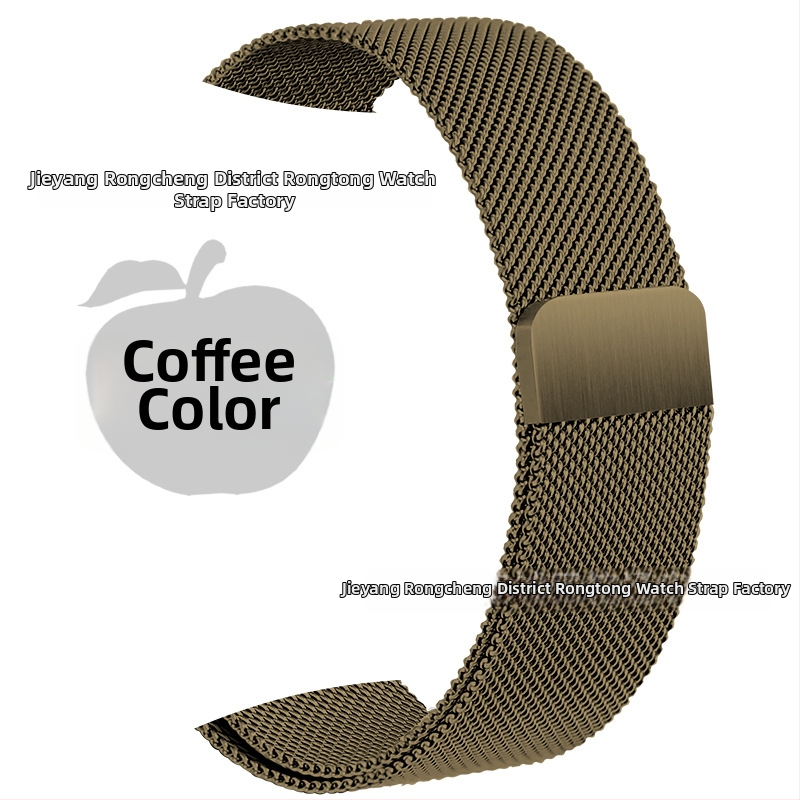 Nerezová oceľ Milanese remienok pre Apple Watch s magnetickým zapínaním, 20/22 mm rozhranie, kompatibilný s Apple Watch aj s univerzálnymi modelmi