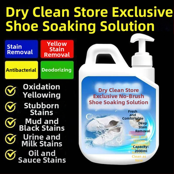 Putu tīrīšanas līdzeklis kurpēm dezinfekcijai un balināšanai — bez otas, piemērots tīklainām kurpēm