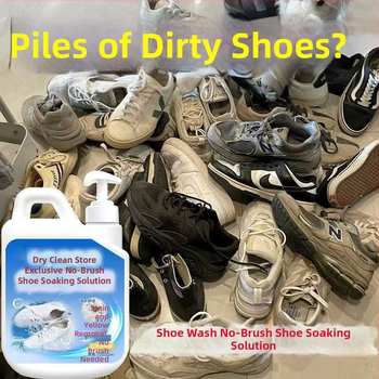 Putu tīrīšanas līdzeklis kurpēm dezinfekcijai un balināšanai — bez otas, piemērots tīklainām kurpēm