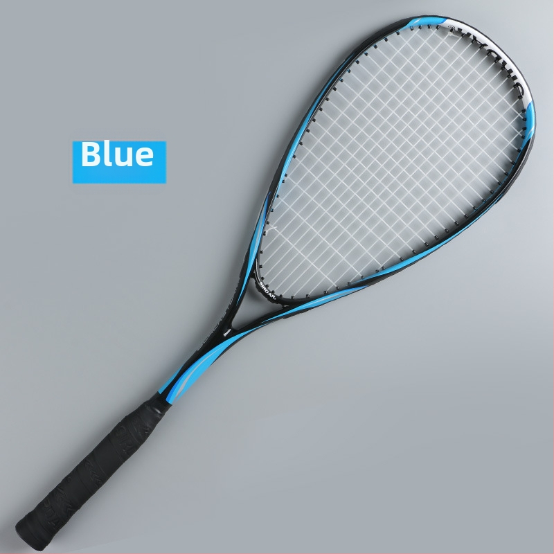 SADA raketa za squash — karbonski okvir ultra lagan, kompletan početni set za djecu, najlon strune