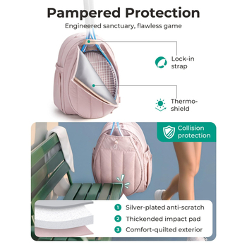 Taslan tenisa soma, universāla, piemērota badmintonam un citiem bumbu sporta veidiem, pielāgojama