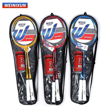 Wynison badminton reketa — izdržljiva za odrasle, trening set s letjelicom, okvir od željezne legure, najlonske strune, tip reketa bočni udar, pogodna za početnike i napredne