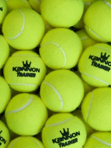Kanglong tenis trening lopta za početnike, gumena, modeli K5/K8/K9, za tenis i badminton — visoka elastičnost i izdržljivost