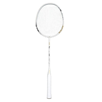 Badminton reketa ultra lagana, jednoplošna konstrukcija od aluminijske legure, najlon žice, težina 95-100 g, debljina držača G-5, tip udarca: direktan, za amatere, juniore i srednje napredne