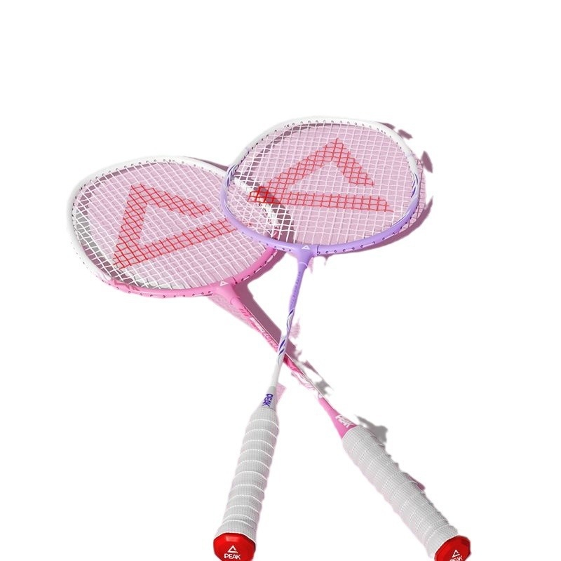 Peak badminton raketa, ultralakana, 80–84 g, okvir od aluminijske legure, najlon užad, držač G2, direktan udarac, za početnike