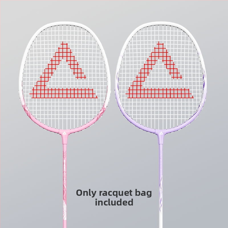Peak badminton raketa, ultralakana, 80–84 g, okvir od aluminijske legure, najlon užad, držač G2, direktan udarac, za početnike