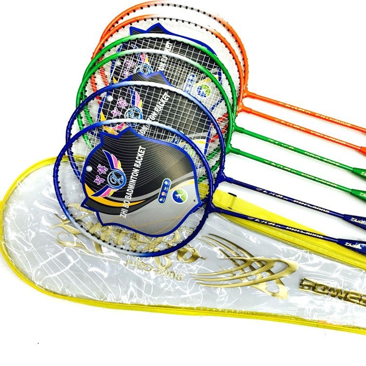 Zhibo 8008 badminton reketa – okvir Ferroalloy, težina 80–84 g, debljina držača G2, horizontalni udar
