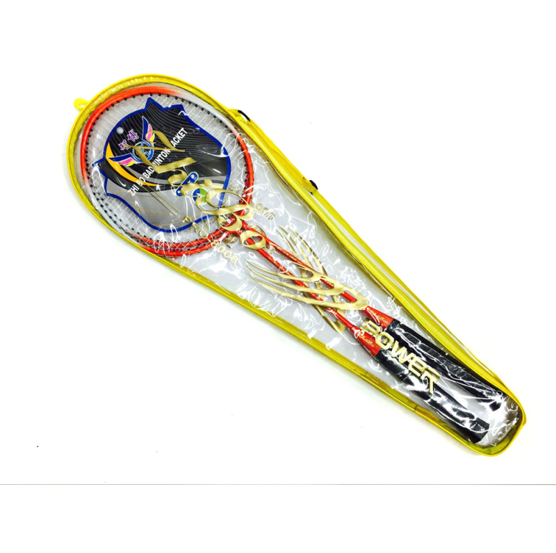 Zhibo 8008 badminton reketa – okvir Ferroalloy, težina 80–84 g, debljina držača G2, horizontalni udar