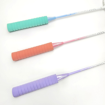 Set badminton raketa, 2 komada – ultralak, okvir od željeznih legura, težina 75–79 g, mogućnost tiskanja logotipa