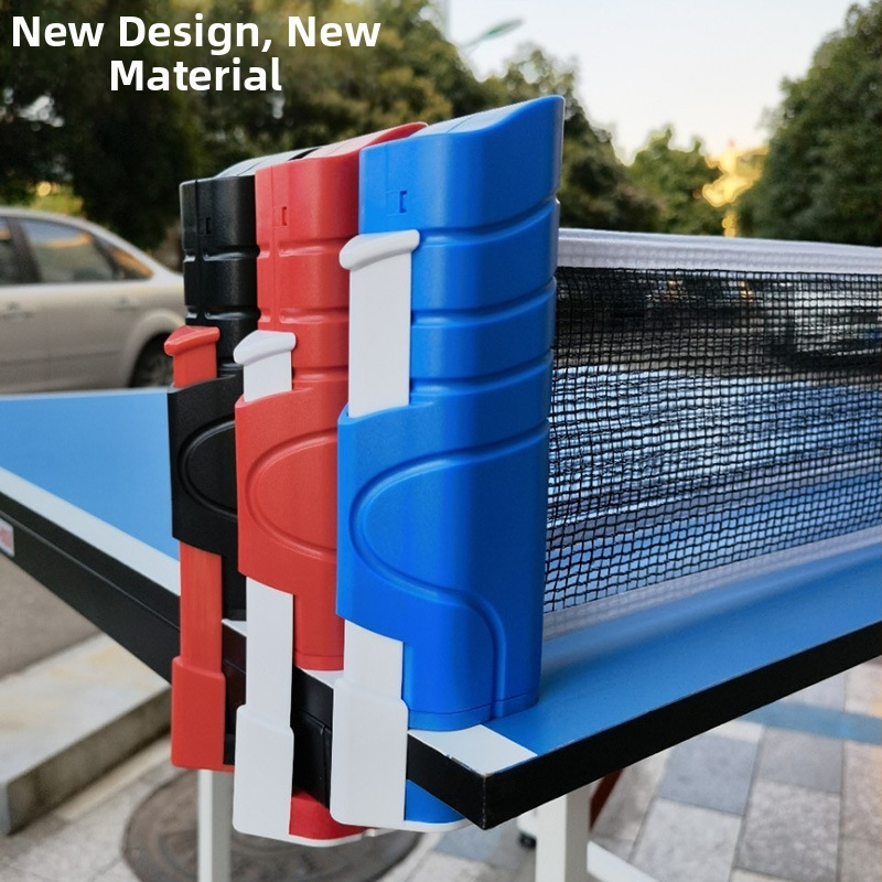 Portatiivne lauatennise võrgu raam ABS-korpusega, tõmbatav ja universaalne sobivus, võrgu polüester