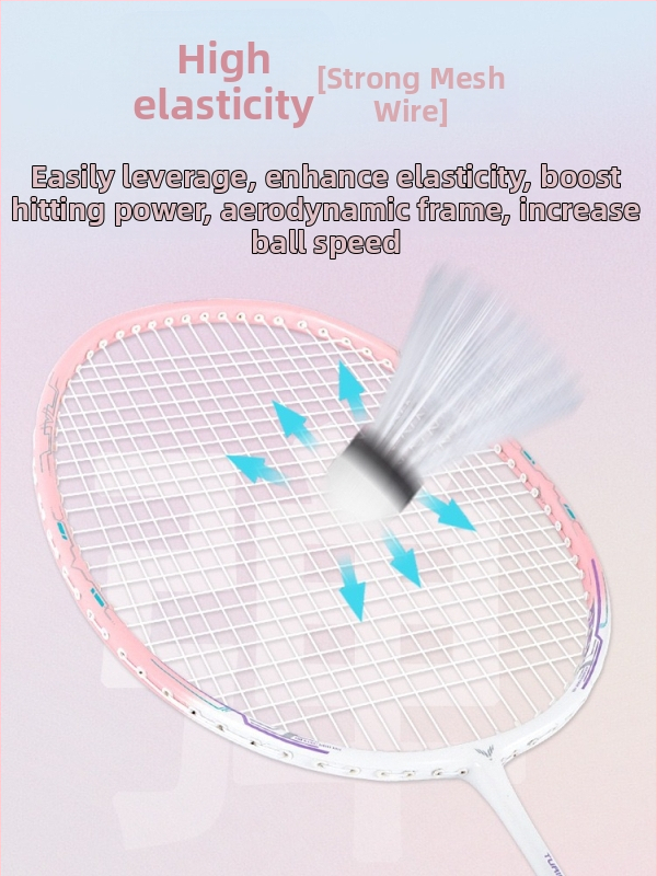 Varesi bedminton raketa – rám z vlákien skla, hmotnosť 95–100 g, priamy úder, séria Ryzen, pre začiatočníkov a stredne pokročilých