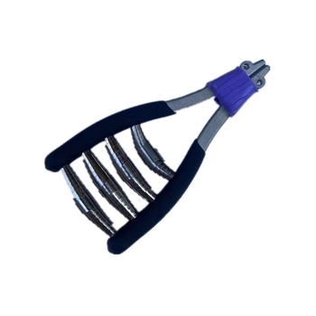 Ръчно устройство за обтегане на корда за тенис и бадминтон – стартов клип с четири пружини, фиксиращ инструмент; материал: цинкова сплав и пружинна стомана