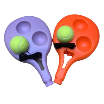 Teniski trenirač s užetom za samostalnu vježbu, PE materijal, set od 100 komada, pogodan za tenis