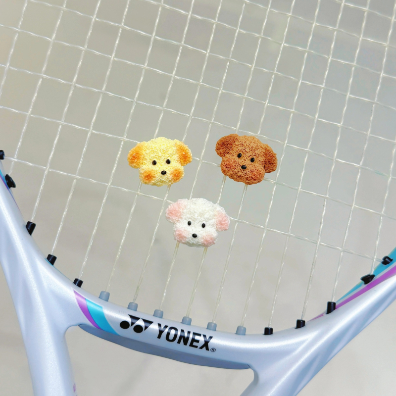 Amortizer za tenis reketa s motivom psa (Podrijetlo: Drugo; Marka: Drugo; Kategorija: Amortizer udara)