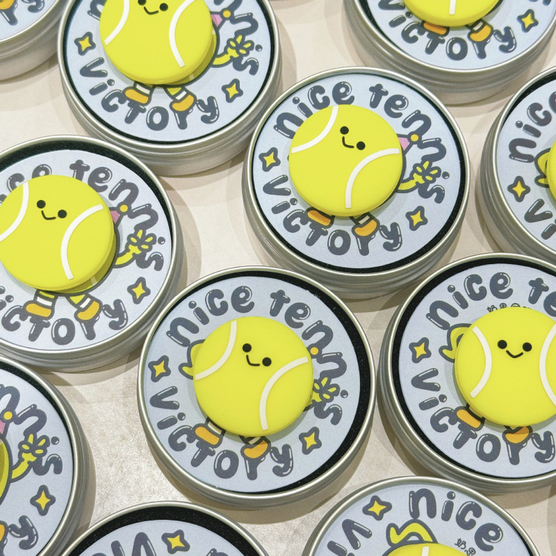 Tennis raketni apsorber vibracija – silikon, sladak crtani dizajn, bez prilagodbe, šifra proizvoda F98mhmms77857