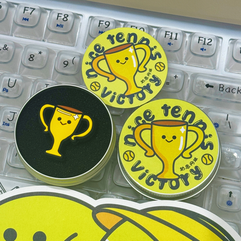 Tennis raketni apsorber vibracija – silikon, sladak crtani dizajn, bez prilagodbe, šifra proizvoda F98mhmms77857