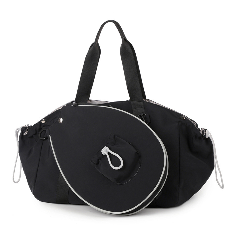 Āra tenisa un badmintonā soma, neilons, viegla un izturīga, poliestera oderējums, pilsētas minimālisma stils, ārējiem sporta mērķiem