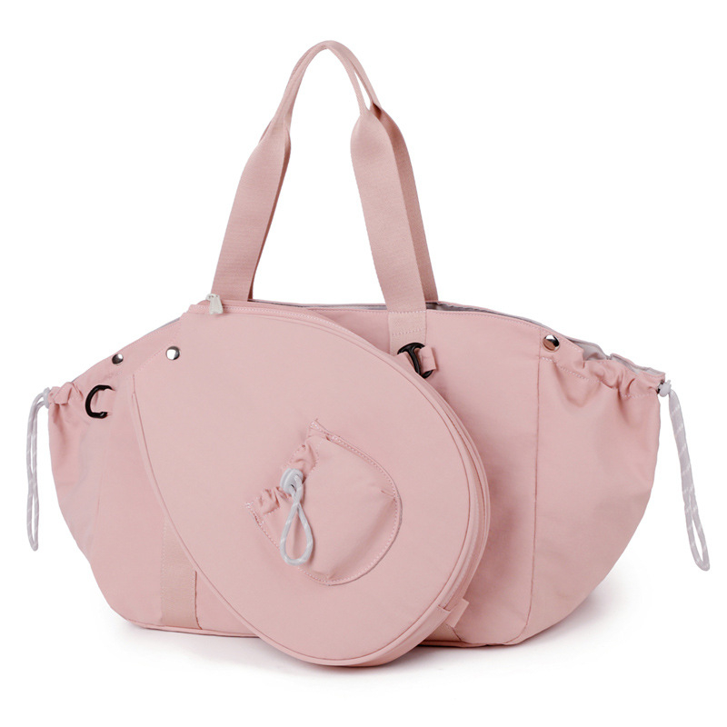 Āra tenisa un badmintonā soma, neilons, viegla un izturīga, poliestera oderējums, pilsētas minimālisma stils, ārējiem sporta mērķiem