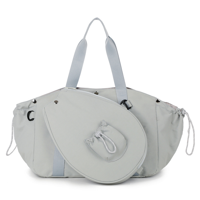 Āra tenisa un badmintonā soma, neilons, viegla un izturīga, poliestera oderējums, pilsētas minimālisma stils, ārējiem sporta mērķiem