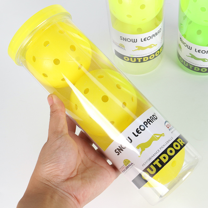 Pickleball trening lopta - za vanjsku upotrebu, 40 rupa, PE, 26 g