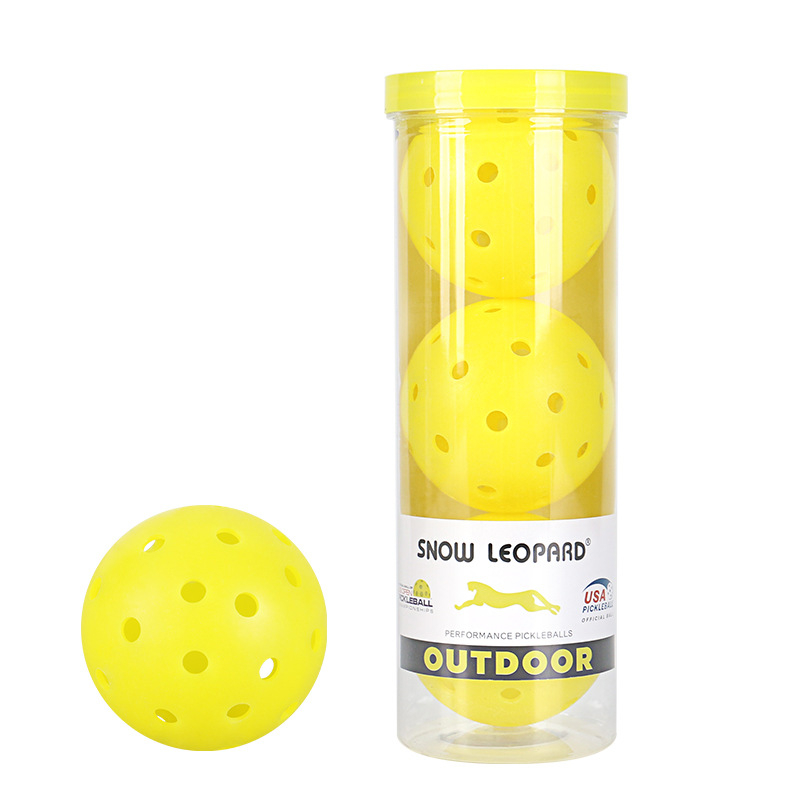 Pickleball trening lopta - za vanjsku upotrebu, 40 rupa, PE, 26 g