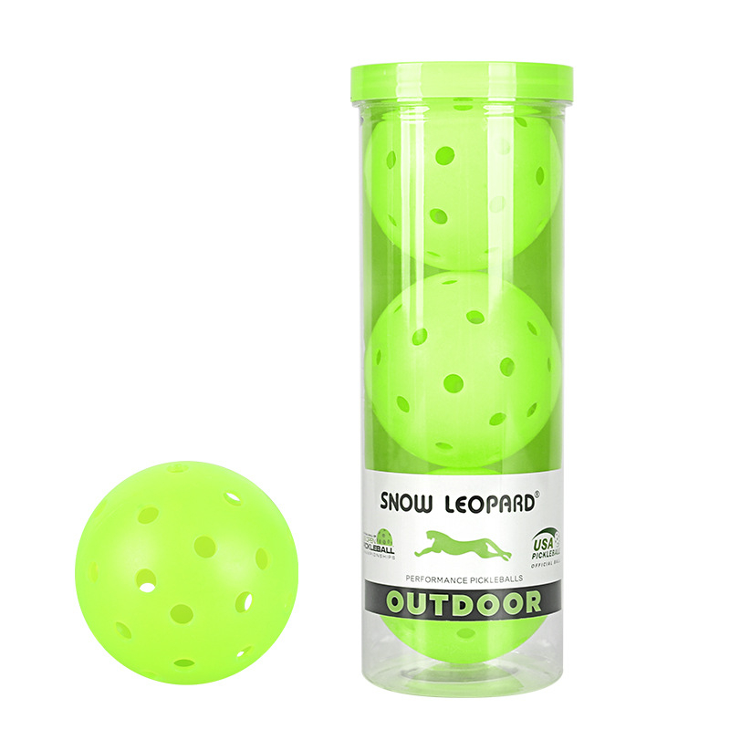 Pickleball trening lopta - za vanjsku upotrebu, 40 rupa, PE, 26 g