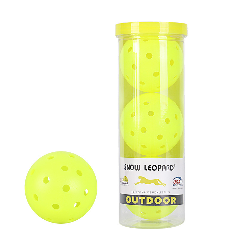 Pickleball trening lopta - za vanjsku upotrebu, 40 rupa, PE, 26 g